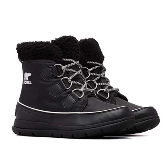 Sorel Shoes - SOREL EXPLORER CARNIVAL BOOT #NL3040-010 black